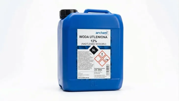 Woda utleniona (nadtlenek wodoru) 12% wybielacz 5L