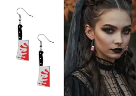 kolczyki-tasaki-halloween-straszne-noze-krwawe-charakteryzacja-impreza