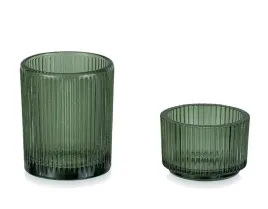 swieczniki-szklane-hewory-na-tealight-zestaw-24-sztuki-zielone-prazkowane
