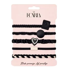 ecarla-zestaw-frotek-gumek-5w1-na-plakietce-czarne-serce-smile