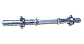 gryf-krotki-jednoreczny-chromowany-solidny-do-cwiczen-kubisport-450-30-mm