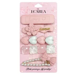 ecarla-zestaw-pakiet-spinek-wsuwek-dzieciecych-do-wlosow-5w1-pink-sp451