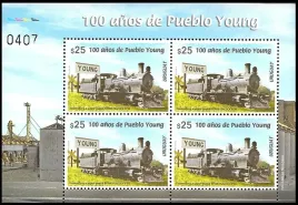 urugwaj-2020-mnh-xf-sc2726-100-lecie-pueblo-young