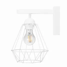 kinkiet-scienny-loft-druciany-diament-bialy