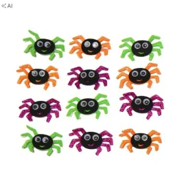 party-time-naklejki-piankowe-brokatowe-halloween-12-szt
