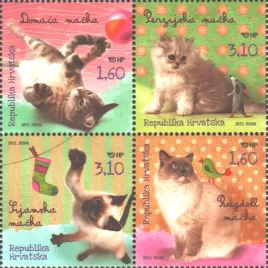 chorwacja-2012-mnh-xf-sc826-koty