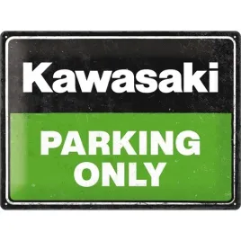 tablica-metalowa-plakat-30x40cm-kawasaki-parking-only-23331