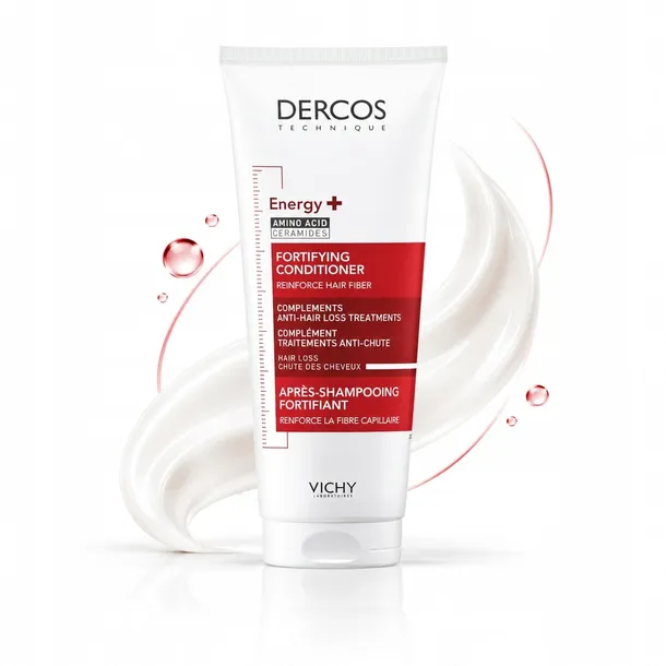 Vichy Dercos Energy+ Wzmacniająca Odżywka do Włosów 200ml Aminexil Ceramidy