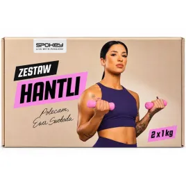spokey-and-ewa-swoboda-hantle-do-cwiczen-1kg-2-sztuki-rozowe