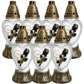 znicz-szklany-cer-far-z-254-serce-i-zloto-czarna-roza-26-cm-7-szt