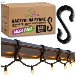 140x-haczyki-na-rynne-do-lampek-swiatecznych-rynnowe-wieszaki-czarne-ozdoby