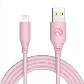 kabel-tellur-silicone-usb-do-lightning-3a-1m-rozowy-nowoczesny-design