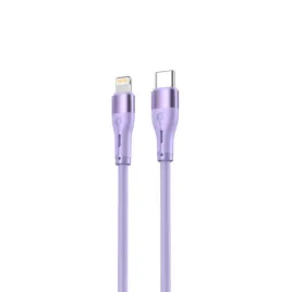 kabel-tellur-silicone-type-c-do-lightning-pd30w-1m-fioletowy