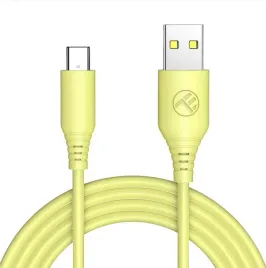 kabel-tellur-silikonowy-usb-do-type-c-3a-1m-zolty-tll155400