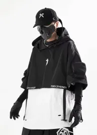 krotka-kurtka-wiatrowka-nadruk-haft-kaptur-hvc-pk01-xl