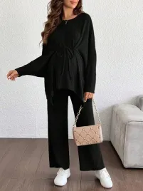shein-czarny-ciazowy-komplet-bluzka-spodnie-syx-s06-m