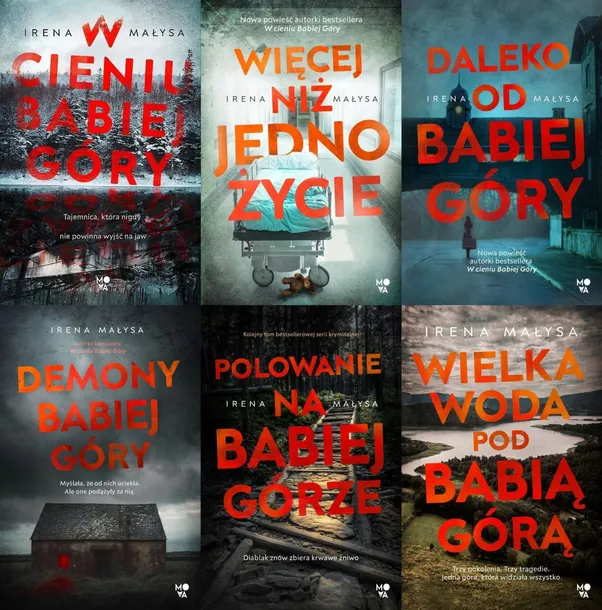 PAKIET BAŚKA ZAJDA 1-6 - W CIENIU BABIEJ GÓRY + WIELKA WODA POD BABIĄ GÓRĄ
