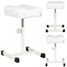 podnozek-do-fotela-pedicure-regulowana-wysokosc-stojak-bialy-podlokietnik