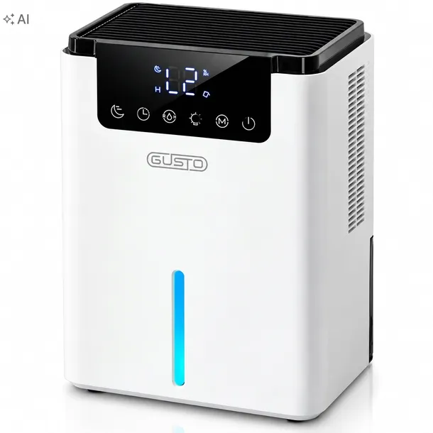 Osuszacz Powietrza Pochłaniacz Wilgoci Elektryczny 25m² 700ml 2,2L Cichy