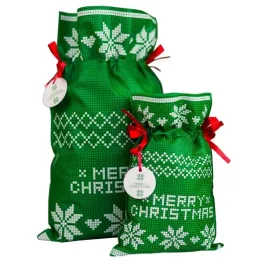 worek-prezentowy-zielony-gwiazda-betlejemska-20-x-30-cm-miekka-tkanina