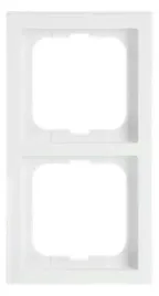 panel-and-frame-m1-2fw-ramka-podwojna-biala-matowa-2-gniazda-liniowa