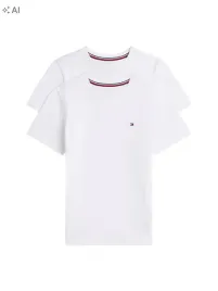 tommy-hilfiger-komplet-t-shirtow-uk0uk00073-bialy-regular-fit-164cm
