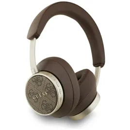 sluchawki-nauszne-guess-bluetooth-enc-4g-classic-logo-brazowy