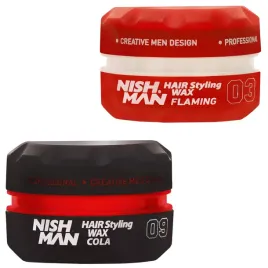 nishman-hair-styling-wax-09-cola-150ml-03-flaming-150ml-zestaw