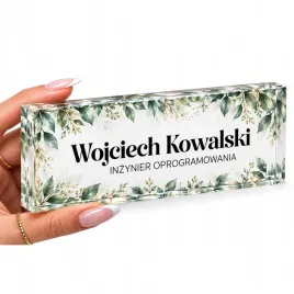identyfikator-na-biurko-biurowy-wizytownik-tabliczka-akrylowa-szklo-lisc