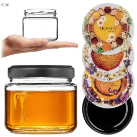 20szt-sloik-szklany-330ml-sloiki-300ml-na-przetwory-dzem-miod-zakretki-fi82