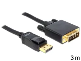 kabel-displayport-do-dvi-d-dual-link-24-1-3-m-czarny-pasywny