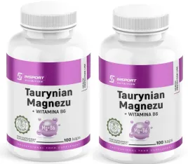 taurynian-magnezu-witamina-b6-100-kap-skurcze-miesni-x2-insport-zestaw