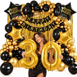 dekoracje-balony-scianka-zestaw-balonow-na-30-urodziny-120-szt