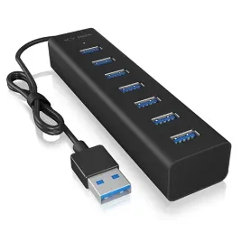 icy-box-7-portowy-hub-usb-3-0-z-zasilaczem-aluminium