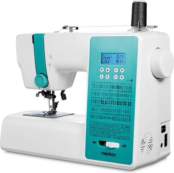 Niemiecka Maszyna do szycia cyfrowa Medion SD36 MD11881 LED 36W