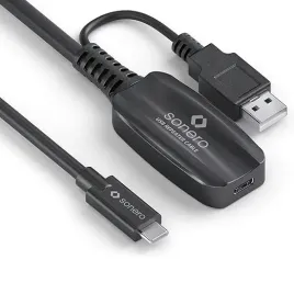 sonero-aktywny-przedluzacz-usb-3-2-usb-c-10m-ze-wzmacniaczem-sygnalu-kabel