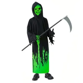 stroj-na-halloween-smierc-kostucha-peleryna-maska-kosa-rekawiczki-swiecacy