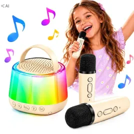 glosnik-karaoke-bluetooth-rgb-led-zestaw-2-mikrofony-bezprzewodowe-5w-usb-c