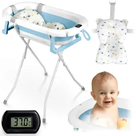 wanienka-skladana-dla-dziecka-niemowlat-stelaz-termometr-lcd-poduszka