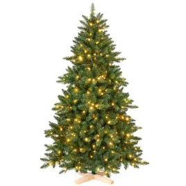 sztuczna-choinka-yorbay-z-led-kolorowa-180-cm-z-drewnianym-stojakiem