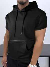 manfinity-czarna-bluza-krotki-rekaw-kaptur-yqz-pk01-s