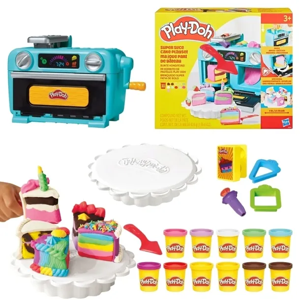 Play-Doh Ciastolina Zestaw Pieczenie Ciast piekarnik akcesoria Hasbro G0497