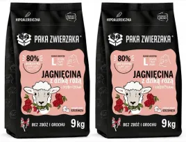 paka-zwierzaka-puppy-large-szczeniak-jagniecina-z-dzika-roza-2x9kg
