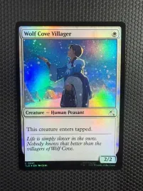 karta-magic-the-gathering-wolf-cove-villager-foil-tle-221
