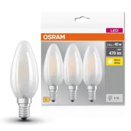 osram-zarowki-led-ledowe-e14-4w-40w-2700k-swieca-3pak-ciepla-barwa