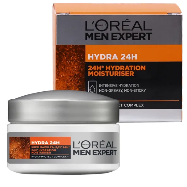 L'Oréal Men Expert Hydra 24H Intensywnie Nawilżający Krem Do Twarzy 50 ml