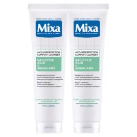 mixa-oczyszczajacy-zel-myjacy-do-twarzy-przeciw-niedoskonalosciom-2x150ml