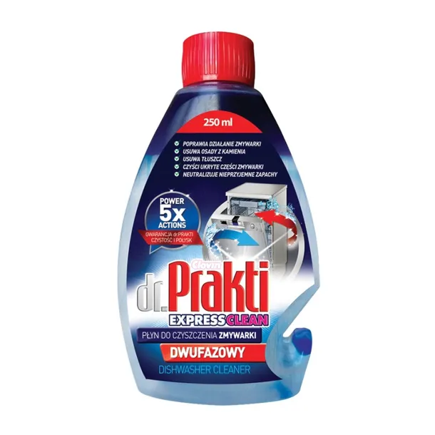 Dr Prakti - dwufazowy czyścik do zmywarki 250 ml skuteczny