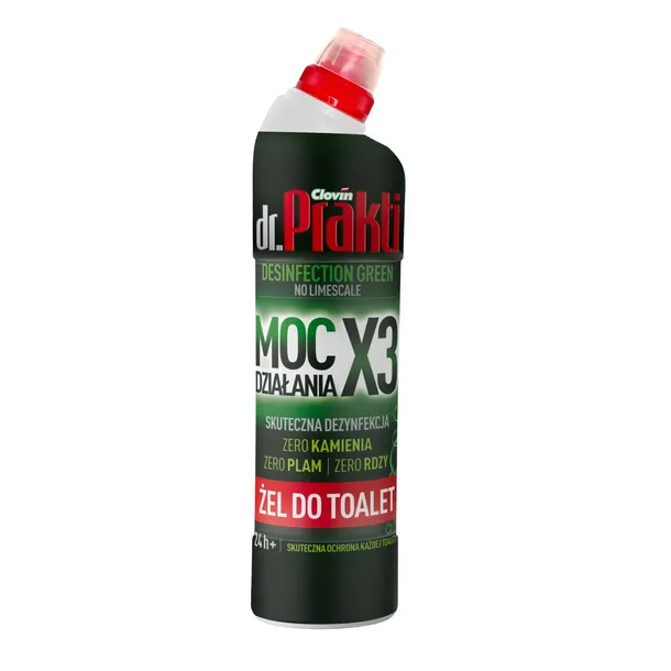 Środki do toalet Dr.Prakti żel antybakteryjny leśny zapach 750 ml