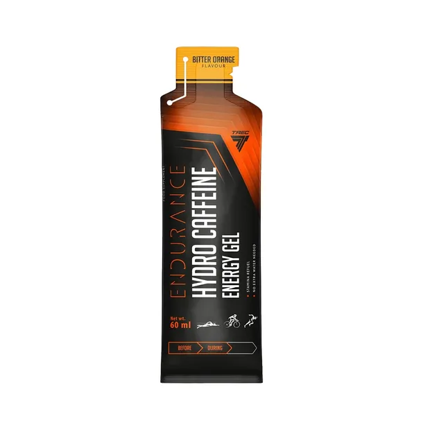 HYDRO CAFFEINE ENERGY GEL 60ml BITTER ORANGE